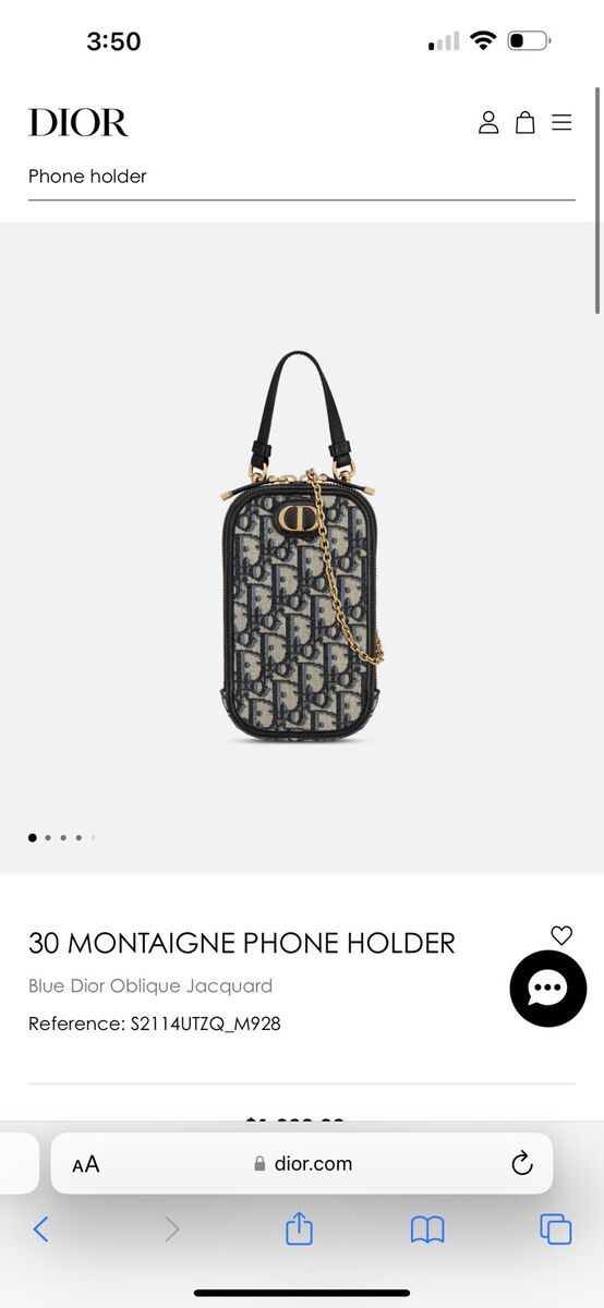 Authentic Christian Dior 30 Montaigne Phone Holder | eBay Authentic Christian Dior 30 Montaigne Phone Holder | eBay