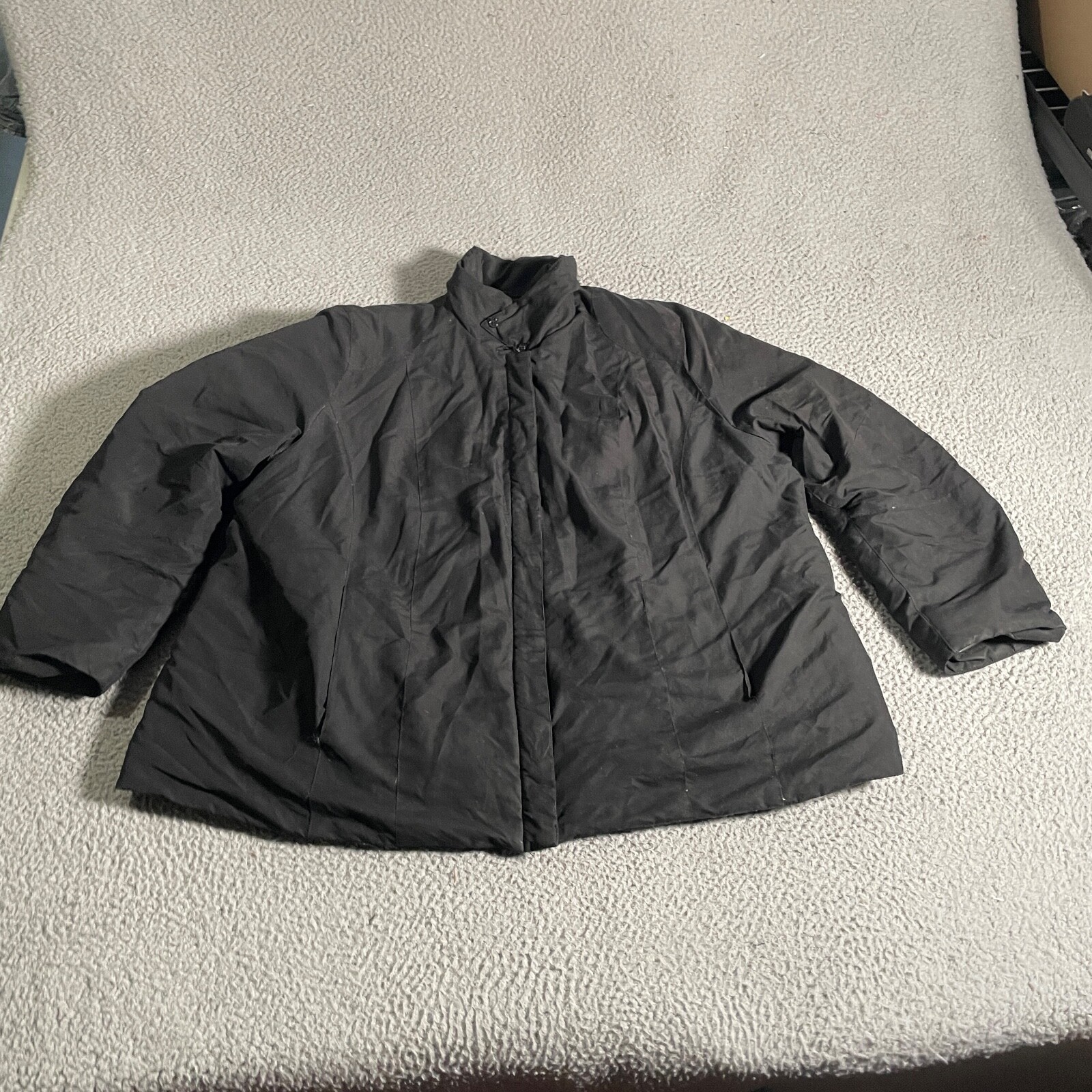 Lane Bryant Down Jacket Womens 24 Black Plus Size Winter Coat Ski