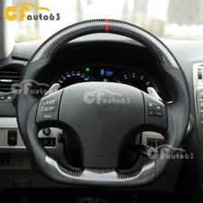 Real Carbon Fiber Steering Wheel for Lexus IS250 IS300 IS350 IS F 2006-2012 New