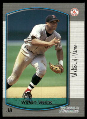 Wilton Veras 2000 Bowman #366 Boston Red Sox