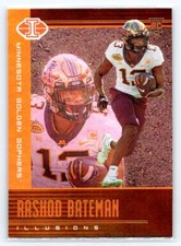 Rashod Bateman 2021 Panini Chronicles Draft Picks Rookie Illusions Orange #112