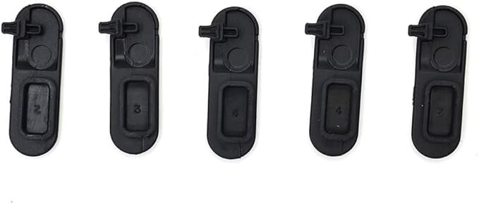 10Pcs Audio Jack Dust Cover for Motorola  CP200D DEP450 DP1400 XiR P3688 Radios