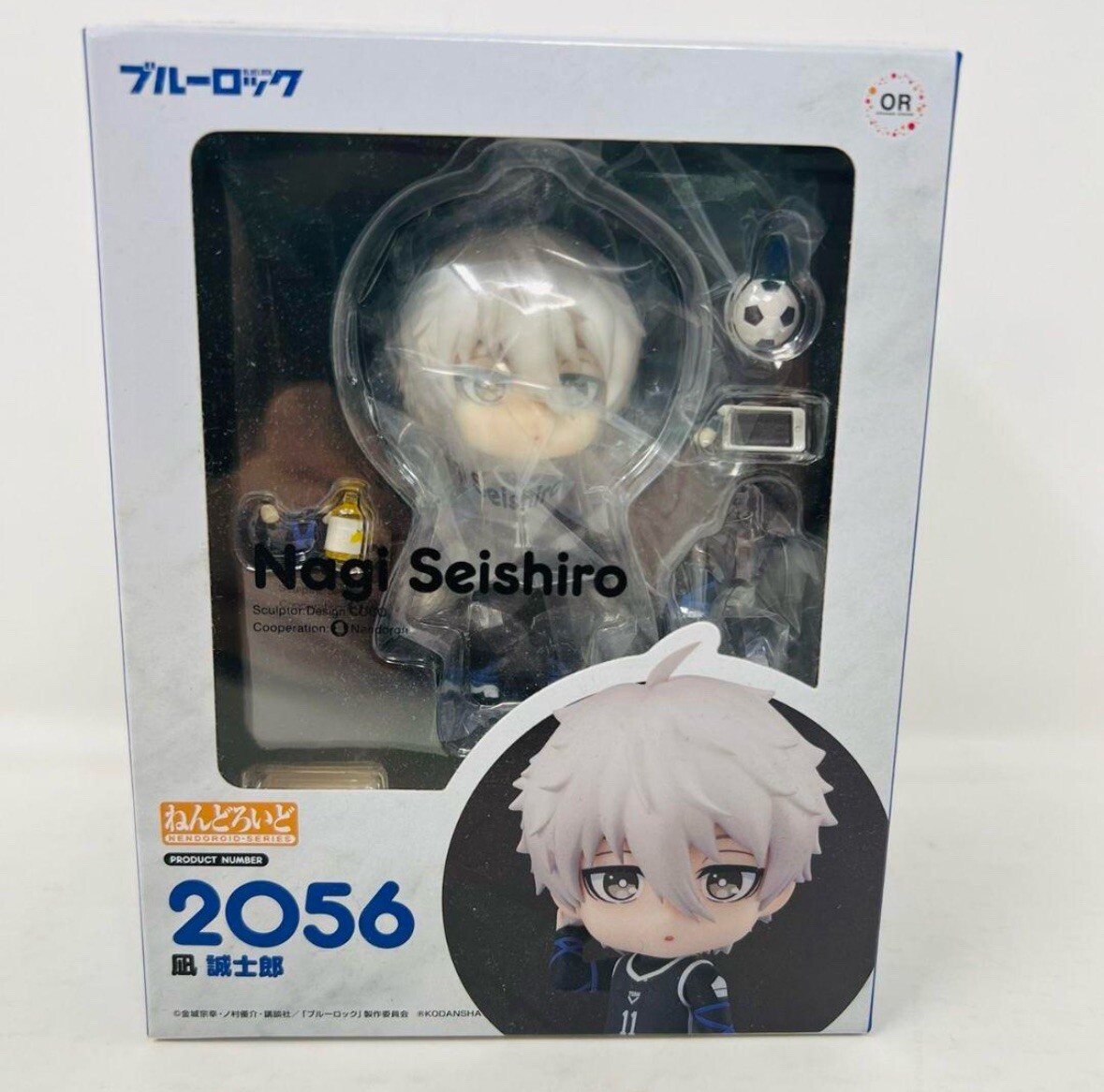 Nendoroid 2056 Blue Lock Nagi Seishiro Anime PVC Action Figure Toy