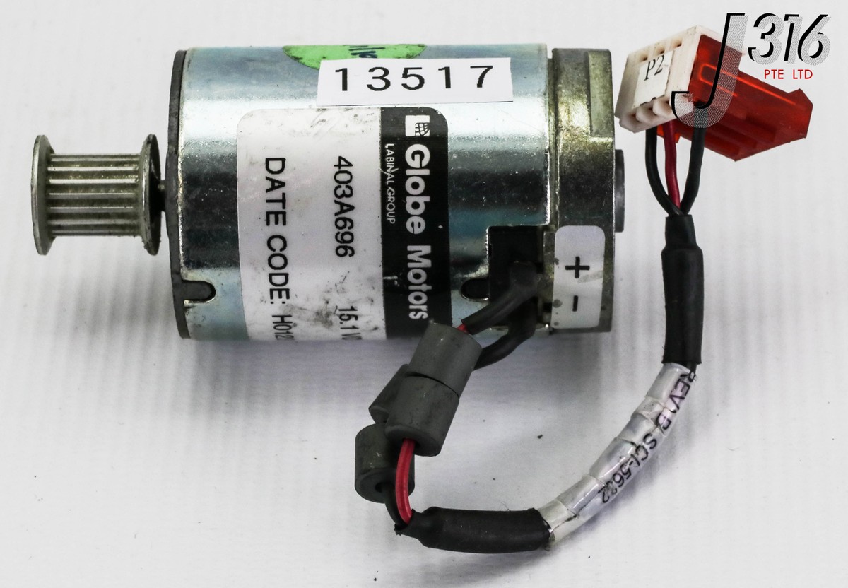 13517 GLOBE MOTORS MOTOR, 15.1 VDC 403A696 | eBay