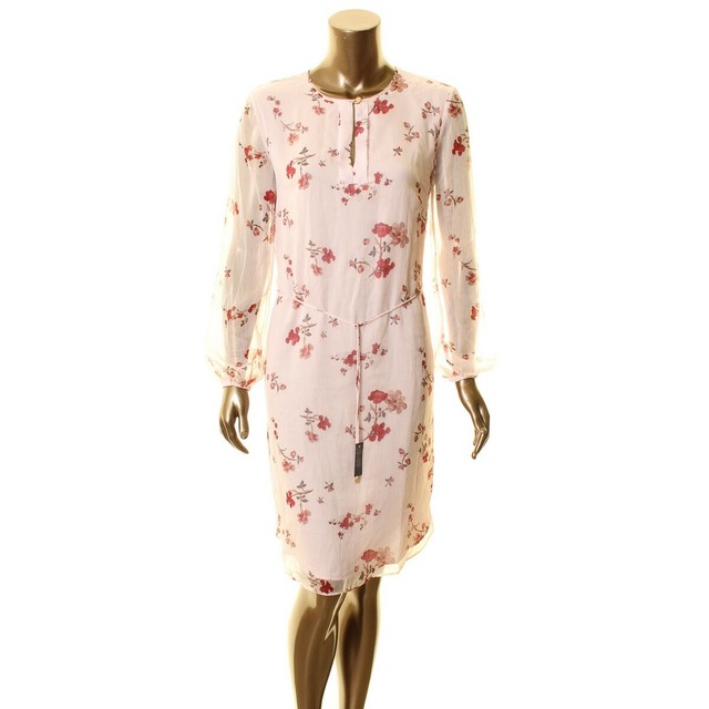 ralph lauren pink floral dress