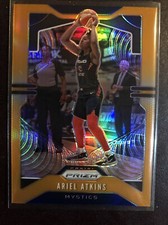 2020 Panini WNBA Prizm ARIEL ATKINS #20 ORANGE PRIZM /65 SP Washington Mystics