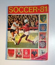Vintage Complete FKS Soccer-81 Football Sticker Album 1981