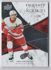 2019-20 Upper Deck Black Diamond Exquisite Collection Rookies Taro Hirose