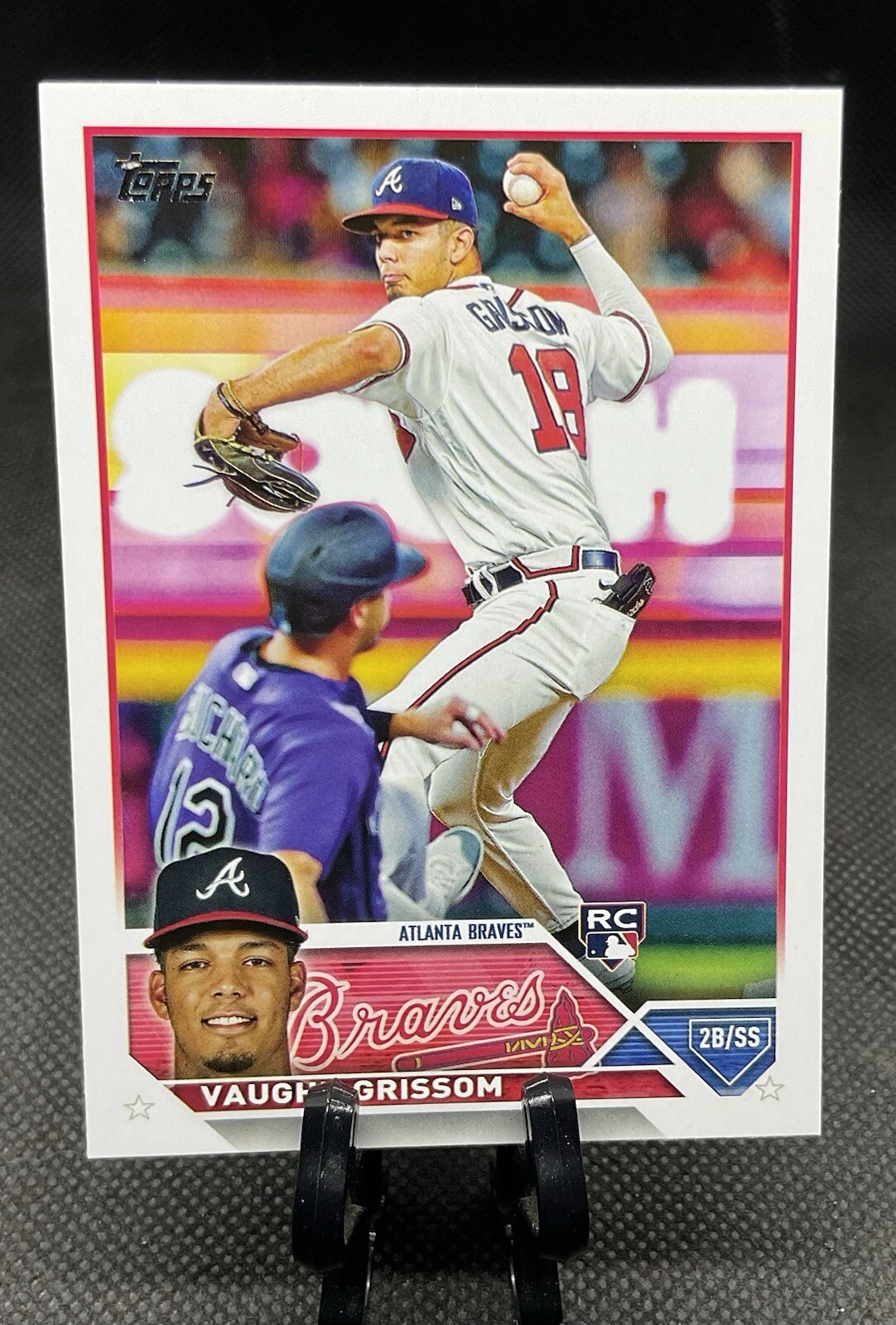 2023 Topps #275 Vaughn Grissom RC - Atlanta Braves