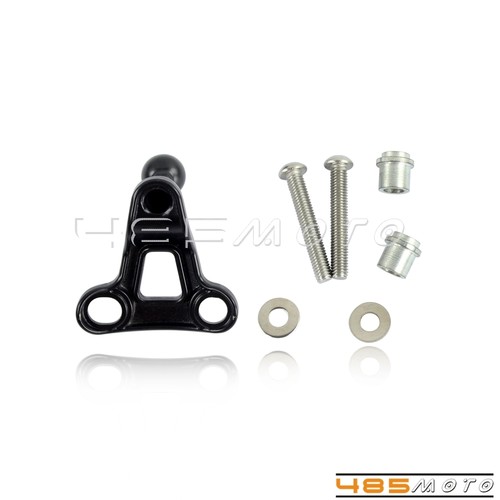 Motorcycle Handlebar Mount Cell Phone Holder GPS MP3 Bracket for Harley Davidson - Zdjęcie 6 z 8