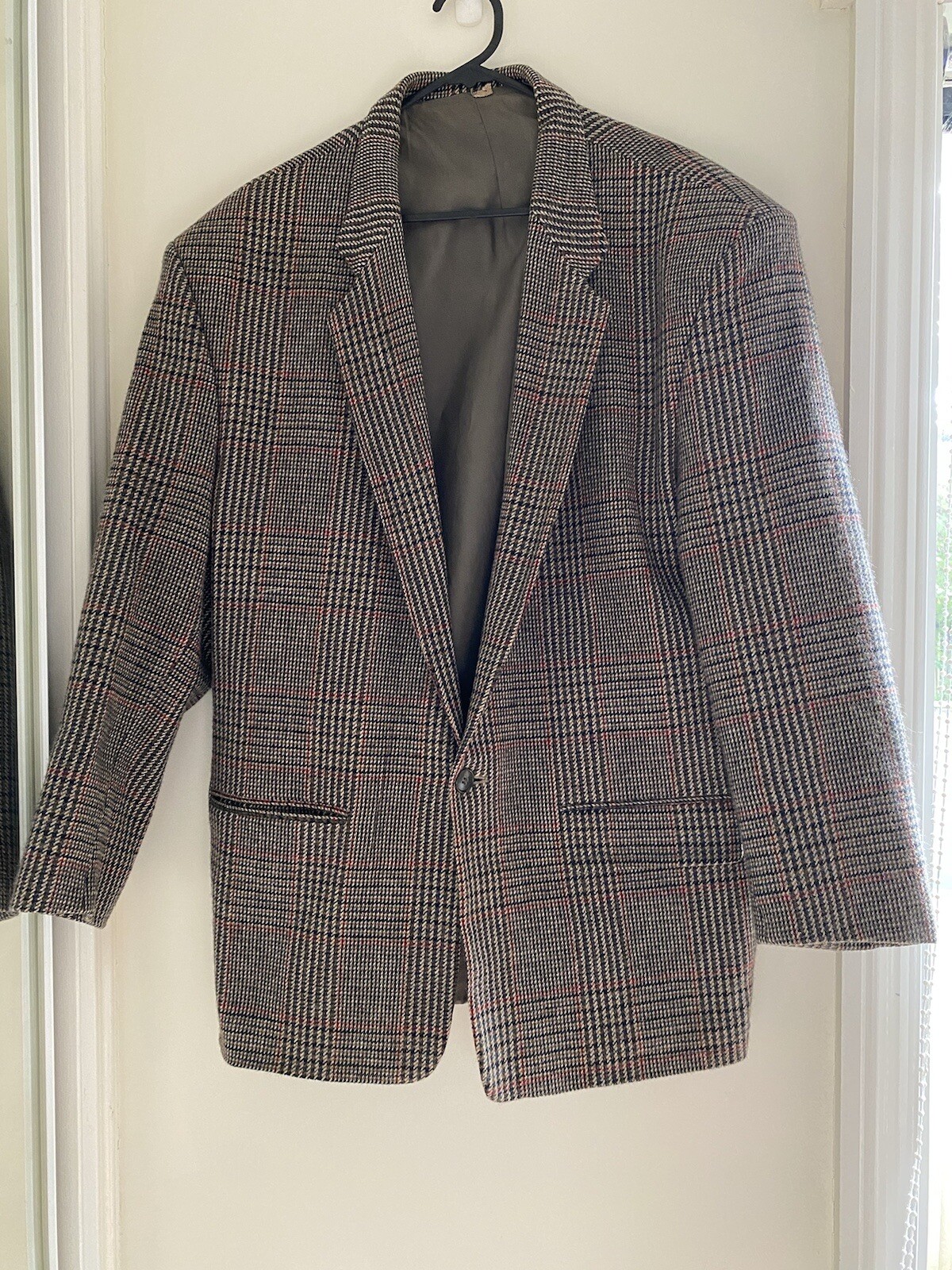 Vintage Yorkshire Tweed Abraham Moon Men's Wool Blaze… - Gem