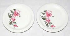 Wallace China Restaurant Ware Antola's Merced California TWO 5.5 in Bread Plates