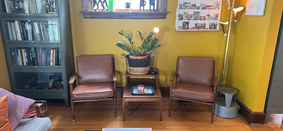 Juego de muebles de 4 piezas Baumritter. ¡Tapicería nueva! Foto 2 de 4