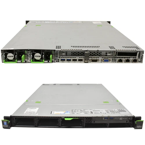 Fujitsu RX1330 M1 Server E3-1271 V3 4-Core 3.6GHz 8GB PC3 RAM 4x SFF 6G SAS RAID