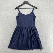 Gap A Line Dress Womens Size Small Blue Sleeveless Tank Fit Flare