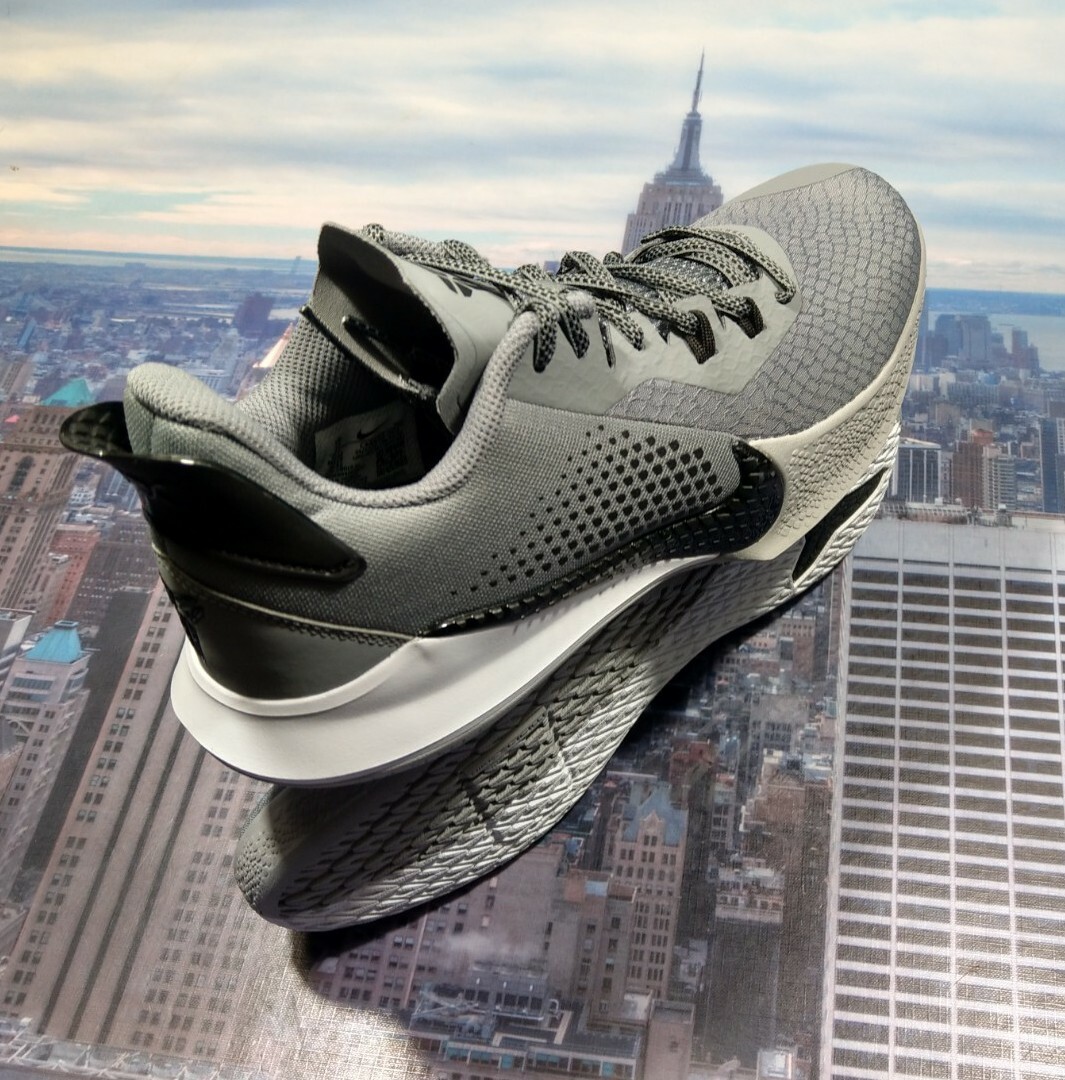 Nike Kobe Mamba Fury TB Cool Grey/Black-Wolf Grey Mens Size 17