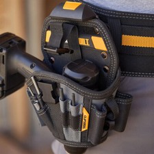 TOUGHBUILT TB-CT-20-L Drill Holster Large Tool Belt Pouch Utility Waist Bag
