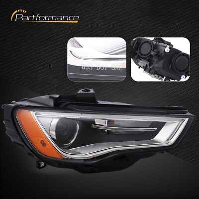 Headlamp HID/Xenon RH Passenger Side Fit 2015-16 Audi A3 S3 8V0941044B AU2503191