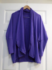 Lululemon purple To Flow wrap open cardigan size 6
