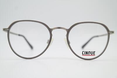 Brille CINQUE 11018 Silber Grau Oval Brillengestell eyeglasses Neu