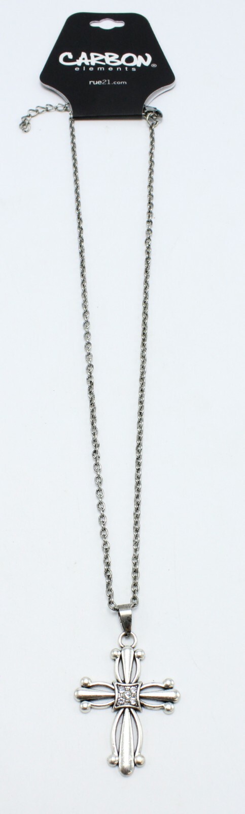 Carbon Elements Rue 21 Cross Necklace 