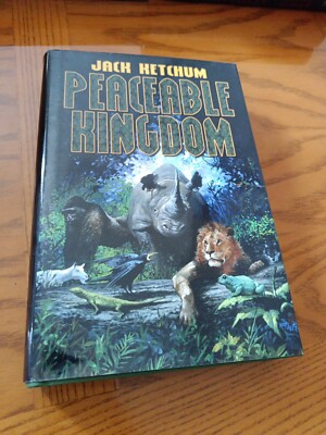 signed, Peaceable Kingdom, 2003, first & limited edition, Jack Ketchum, HCDJ