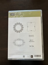 Stampin' Up Vintage Labels Stamp Set Retired
