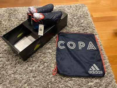 Size 10 Adidas Copa Sense+ FG Navy Blue Soccer Cleats Navy Blue