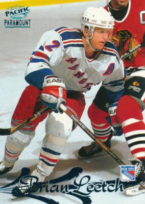 1997-98 Paramount EMERALD #118 BRIAN LEETCH - New York Rangers