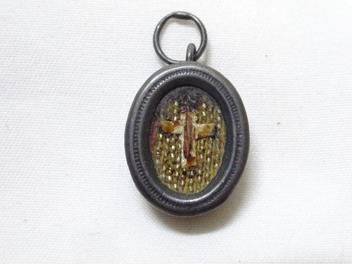 ✝ Reliquary Relic True Cross D.N.J.C. Lignum - Picture 2 of 8
