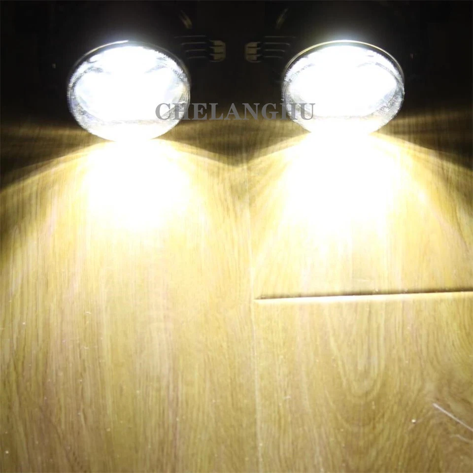 Faro antiniebla LED 2 piezas para BMW E65 E66 E67 750Li 750i 760Li 760i 2005 2006 2007 Foto 3 de 4