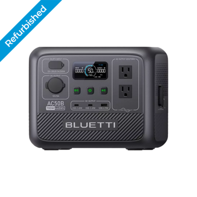 #ad BLUETTI AC50B 700W 448Wh Portable Power Station LiFePO4 for Road Trip Outage $236.25