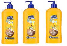 BL Suave Kids 3-In-1 Shampoo-Cond -Body wash Coconut Splash 18oz Three Pack 