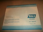 Bsa Motorcycle Spares A Group A7 A10 Catalog Cycle City Amityville Ny
