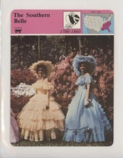 1979 Panarizon Story of America Deck 05 Printed in Italy The Southern Belle 00jz