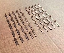 100 Pcs Pick up Shoes for HO Slot Cars Aurora T-Jet  AW ThunderJet Pure Copper