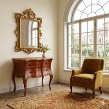 Cassettone Antico Stile Barocchetto Veneziano Italia XIX Secolo Originale