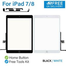 For 2019 iPad 7th 2020 8th Glass Digitizer Touch Screen Replacement Genuine IC