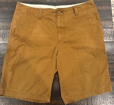 NWOT Old Navy Men s Shorts Brown Lived-In Straights Size 36 Inseam 9"