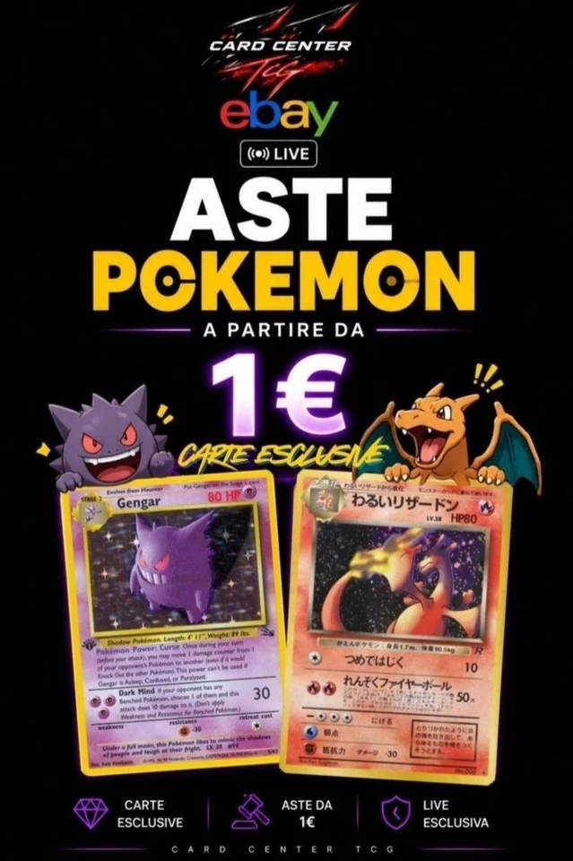 TOP TIER POKEMON & CARTE PROMO !!! TANTE ASTE DA 1€
