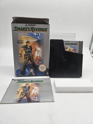 Snake's Revenge Nintendo NES Cib Ovp Box 1361 NOE Top Sammler 