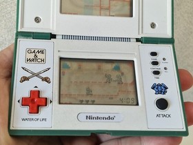 Nintendo Game Watch Zelda Vintage Purple