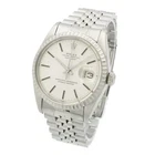 Men's Rolex OP Datejust Ref.#16030 36mm 7" Silver Sunburst Dial Watch #W237250-1