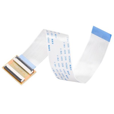 A Type Flexible Flat Cable and Flip Up to Mount Adapter Kit,20P 1.0mm Pitch 20cm