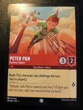 Peter Pan - Fearless Fighter 119/204 Common The First Chapter Disney Lorcana TCG