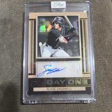 2025 Panini Three and Two Day One Auto 23/75 - SLADE CALDWELL Diamondbacks