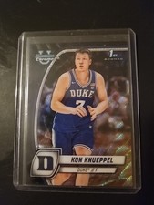 2024-25 Bowman University Chrome - Kon Knueppel #48 Black Wave Refractor (RC)