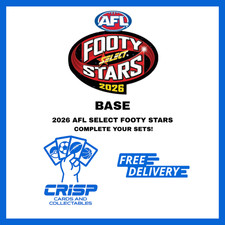 2026 Select Footy Stars AFL - PICK YOUR CARDS - Common Base