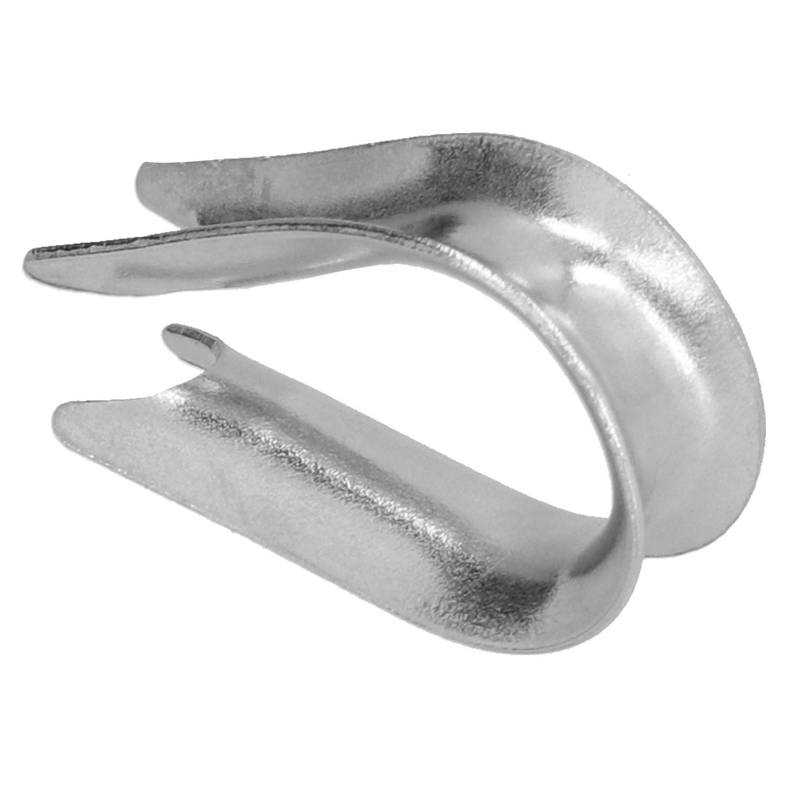 .50Pcs Wire Rope Thimble Stainless Steel Cable Rigging Tools For Shipbuilding