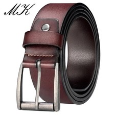Men  s belts,Full Grain Genuine Leather Belts Casual Dress Jeans for Men